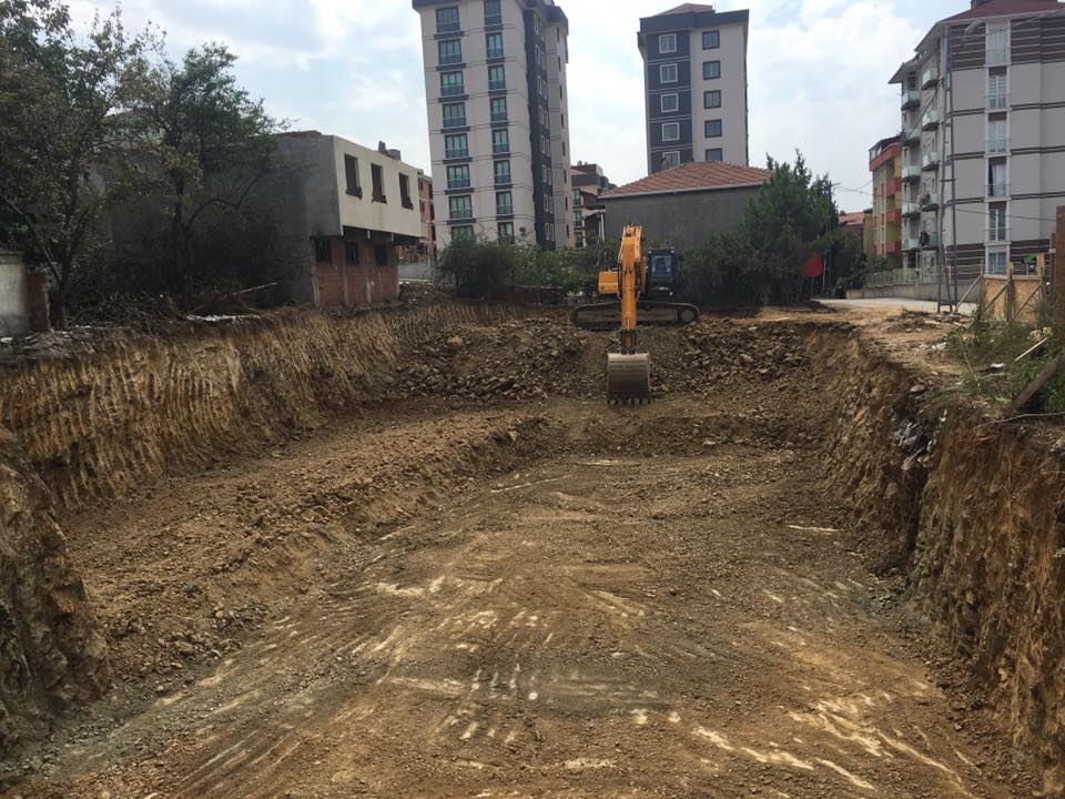 Üstün İnşaat Salih Bey Projemizin harfiyat çalışmaları başlamıştır